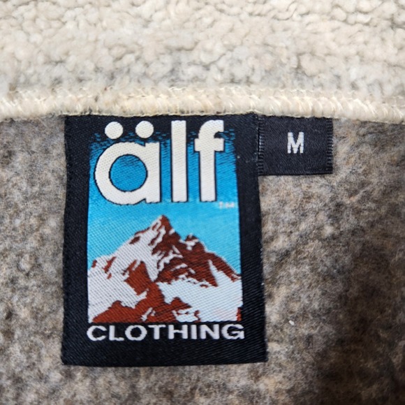 Vintage Alf Kuhl Vest Womens Medium Alfpaca Fleece Pocket Outdoor Hiking - Picture 2 of 9